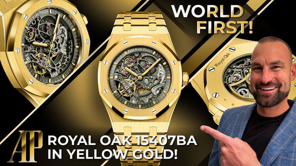 WORLD FIRST! The Audemars Piguet Royal Oak Double Balance Wheel