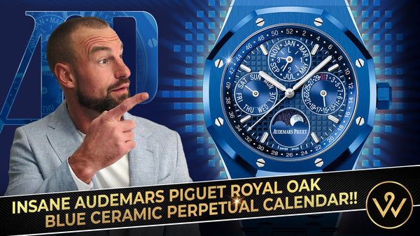 Audemars Piguet Royal Oak Blue Ceramic Perpetual Calendar 26579CS