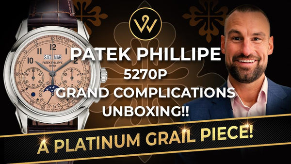 Patek Philippe 5270p Grand Complications Chronograph 'Salmon Dial ...