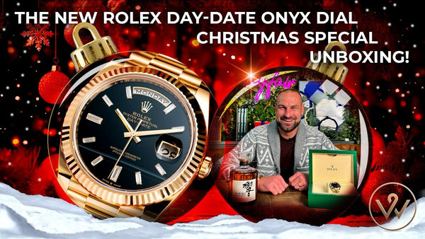 The NEW Rolex Day-Date Onyx Dial with Baguette Diamonds 228238