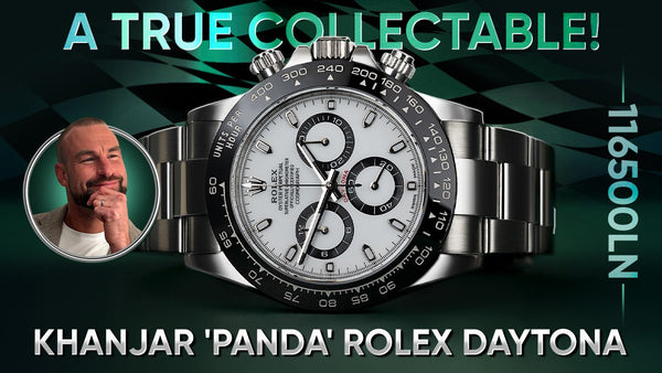 A true collectable! The Khanjar 'Panda' Rolex Daytona 116500LN