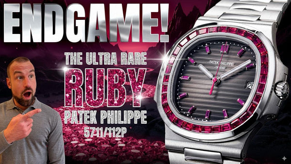 Endgame! The Ultra Rare Ruby Patek Philippe 5711/112p