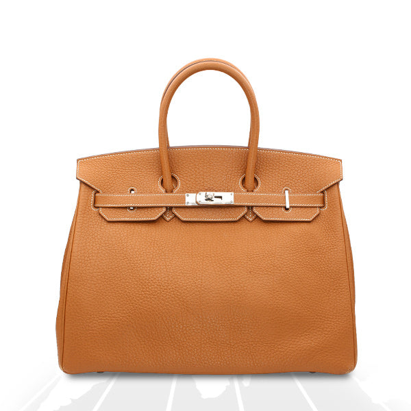 Hermes Birkin 35 Togo Palladium Hardware