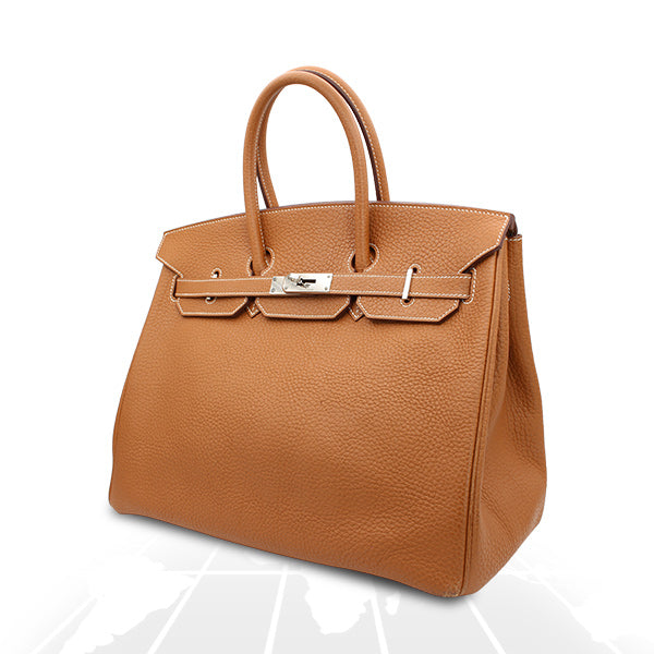 Hermes Birkin 35 Togo Palladium Hardware