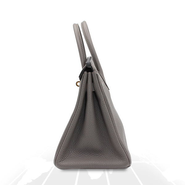 Hermes Birkin 25 Veau Togo With Gold Hardware