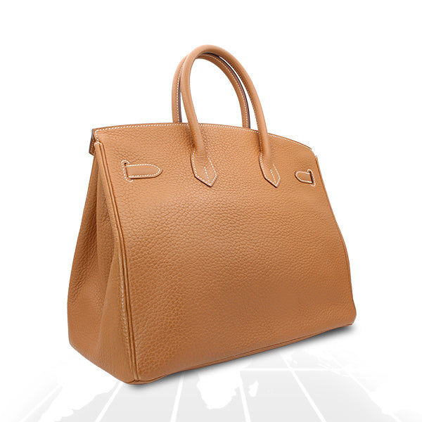 Hermes Birkin 35 Togo Palladium Hardware