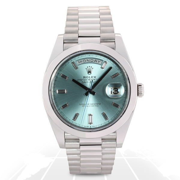 Rolex Day-Date 40 “Baguette” 228206