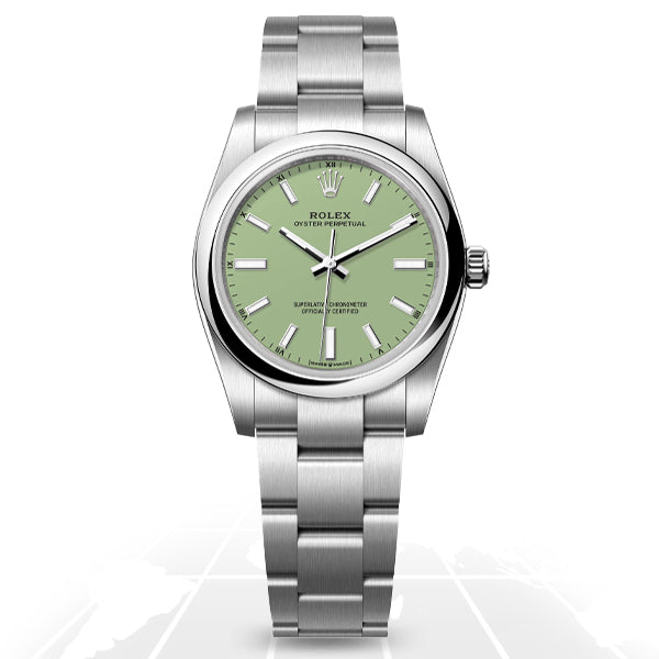 Rolex Oyster Perpetual 34 “Pistachio” 124200