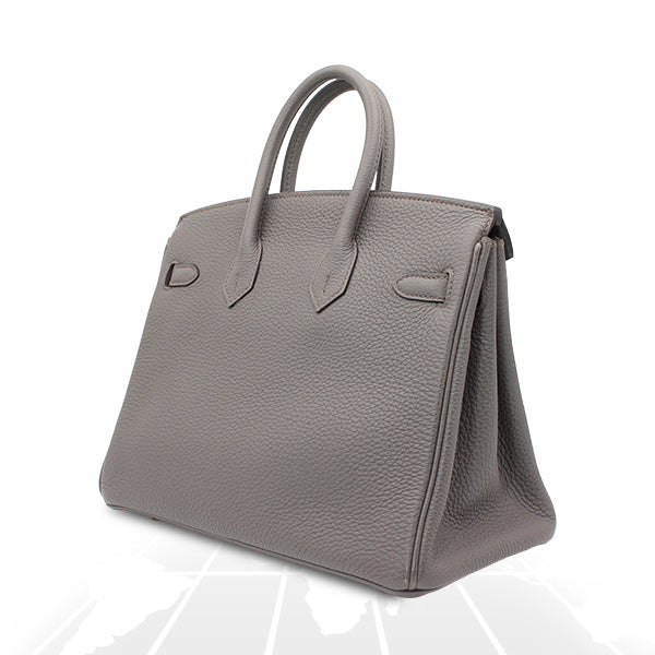 Hermes Birkin 25 Veau Togo With Gold Hardware