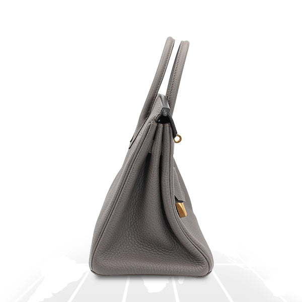 Hermes Birkin 25 Veau Togo With Gold Hardware