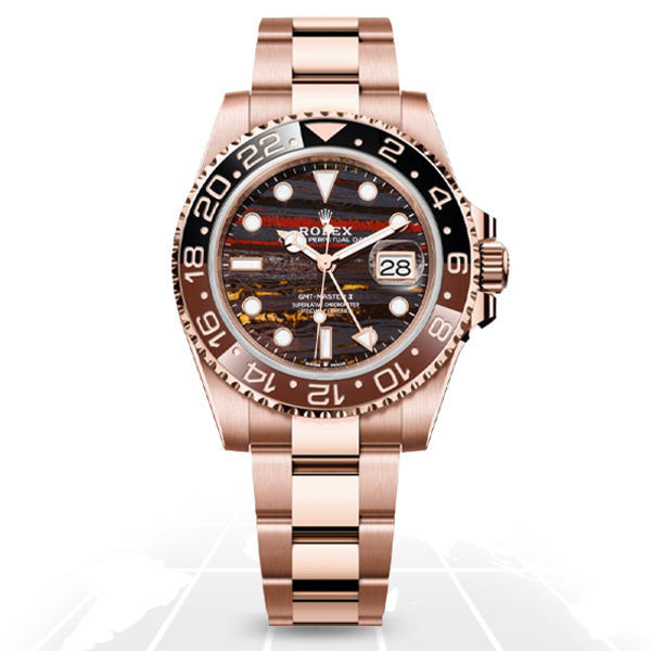 Rolex	GMT-Master II "Root Beer" "Tiger Iron"	126715CHNR
