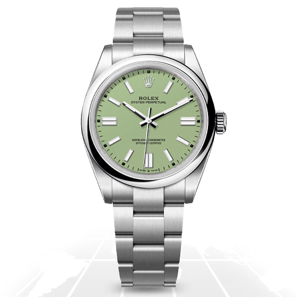 Rolex	Oyster Perpetual 41 "Pistachio"	134300