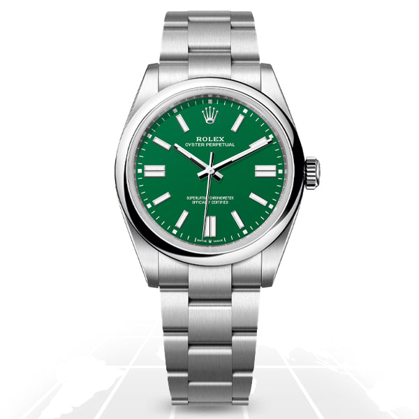 Rolex	Oyster Perpetual 41 "Green"	134300