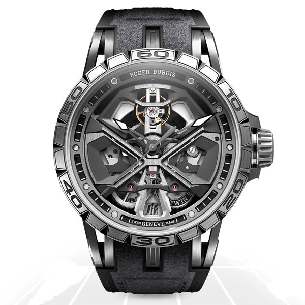 Roger Dubuis	Excalibur Spider Monobalancier Huracan Titanium	RDDBEX0748