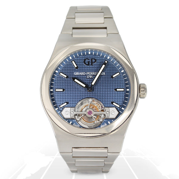 Girard Perregaux Laureato Tourbillon “Blue” 99105-41-181441A
