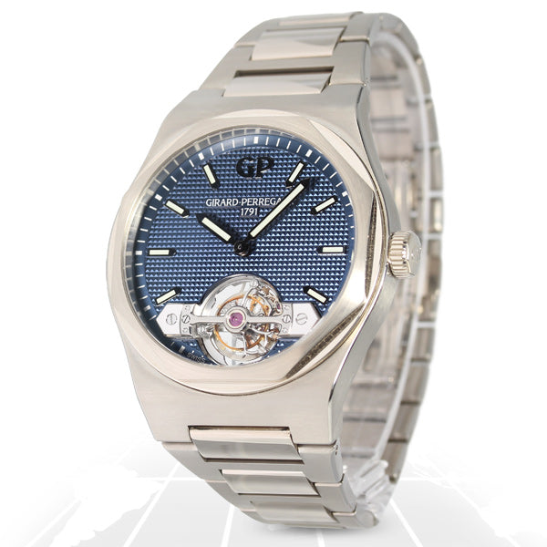 Girard Perregaux Laureato Tourbillon “Blue” 99105-41-181441A