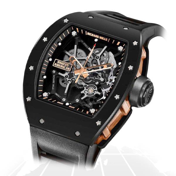 Richard Mille	Americas Black Toro	Rm035 Rg Tzp Latest Watches