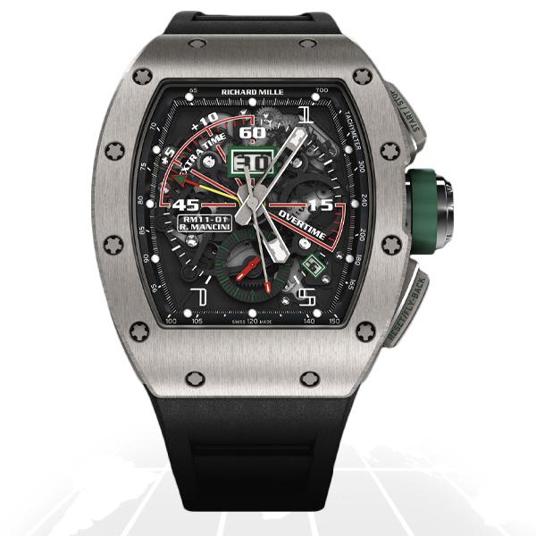 Richard Mille	Automatic Flyback Chronograph Roberto Mancini	Rm11-01 Am Ti Latest Watches