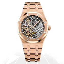 Audemars Piguet	Royal Oak Frosted Gold Double Balance Wheel Openworked	15467Or.oo.1256Or.01 Latest