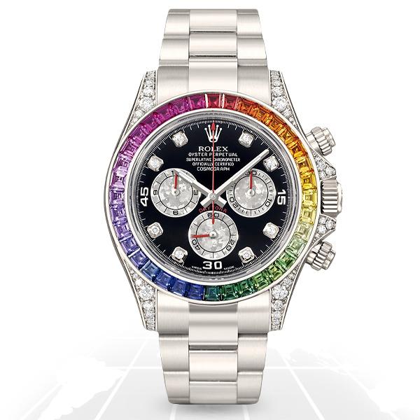 Rolex	Cosmograph Daytona Rainbow	116599Rbow Latest Watches