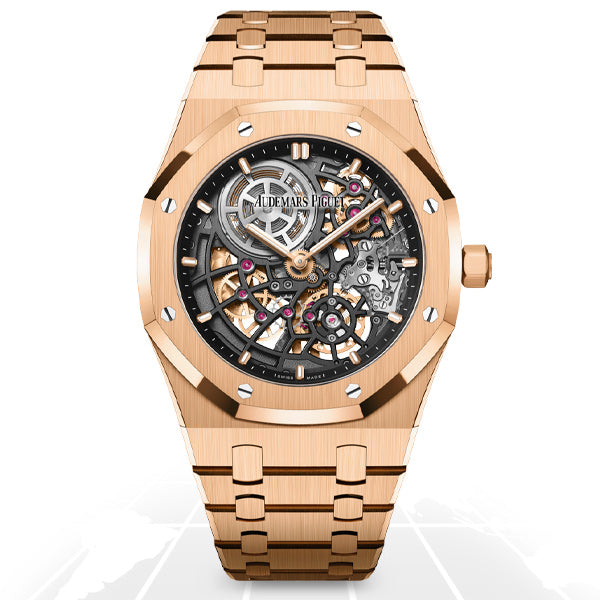 Audemars Piguet	Royal Oak Jumbo Extra Thin Openworked "50th Anniversary"	16204OR.OO.1240OR.01