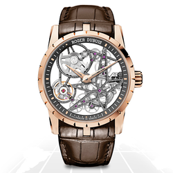 Roger Dubuis	Excalibur Rose Gold Skeleton	Rddbex0422 A.t.o Watches