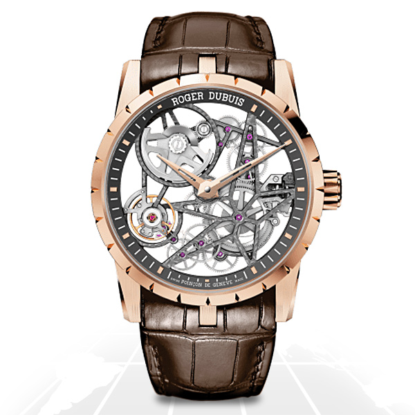 Roger Dubuis	Excalibur Rose Gold Skeleton	Rddbex0422 A.t.o Watches