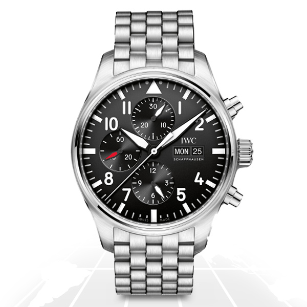 Iwc	Pilot Chronograph	Iw377710 A.t.o Watches