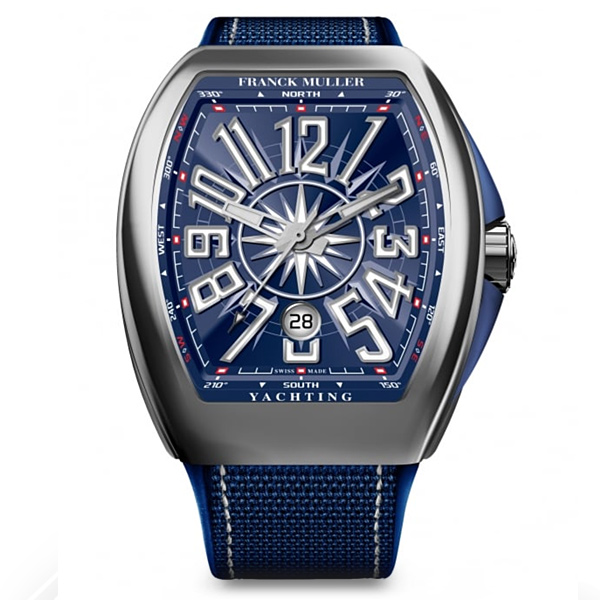 Franck Muller	Vanguard Yachting	V 45 Sc Dt Yachting Ac Bl A.t.o Watches