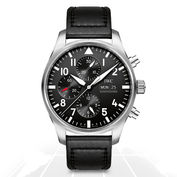 Iwc	Pilot Chronograph	Iw377709 A.t.o Watches