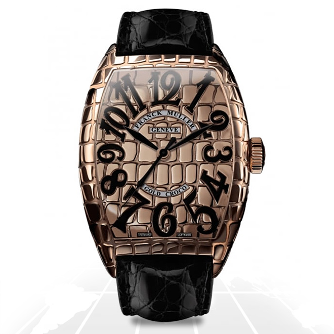 Franck Muller	Casablanca Rose Gold Croco	8880 Sc Gold Cro 5N A.t.o Watches
