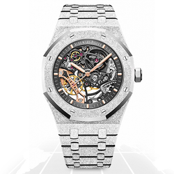 Audemars Piguet Royal Oak	Frosted Gold Double Balance Wheel 15407Bc.gg.1224Bc.01 A.t.o Watches